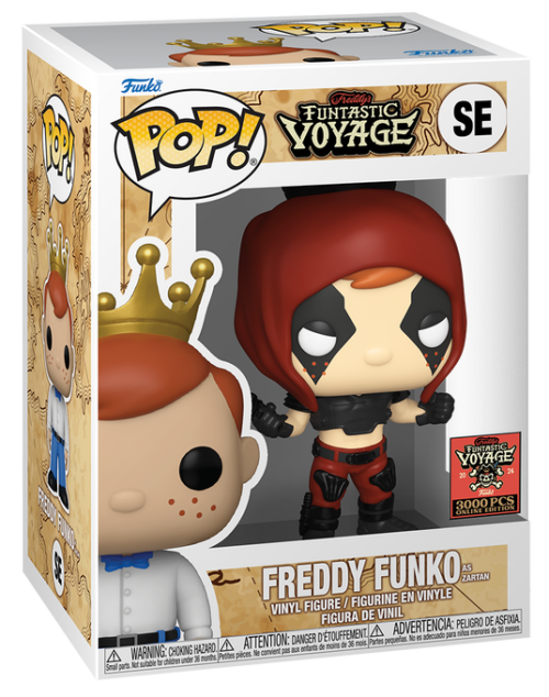 Freddy Funko as Zartan - Online Edition - Box of Fun